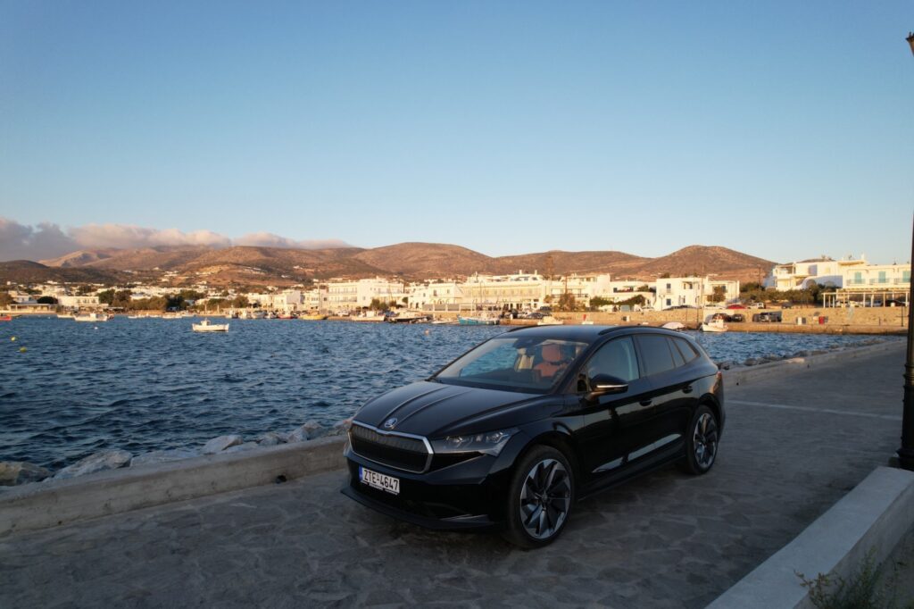 Εκδρομή στην Πάρο με το ŠKODA ENYAQ iV 80 από την Koilakos S.A.